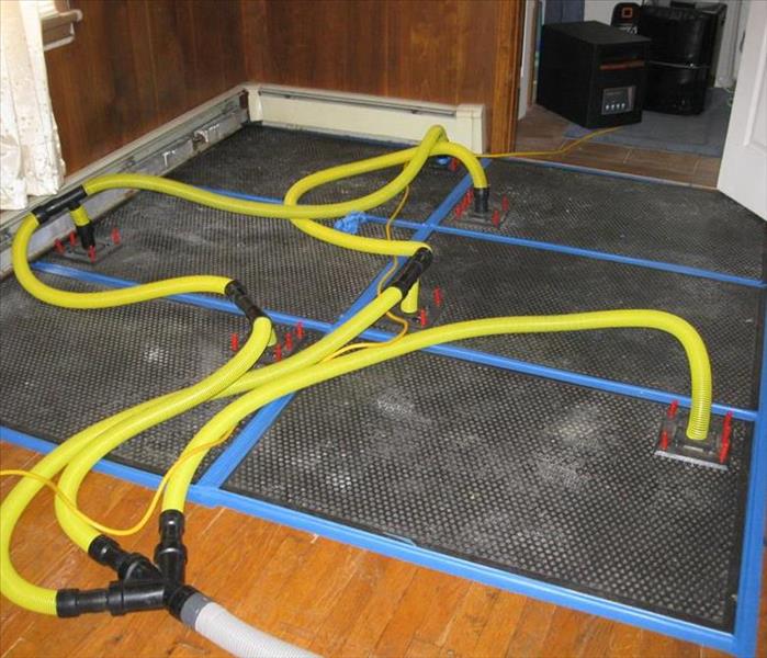 Hardwood Floor Drying Mats